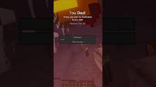 It was PRISTINE WOOD! #minecraft #moddedminecraft #terraria #terrariainminecraft #minecraftshorts