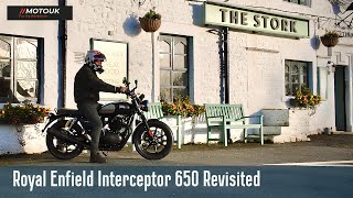 Revisited Royal Enfield Interceptor 650 | We test the ROADSKIN Hoodie & Jeans, a UK Company👌 MOTOUK
