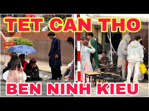 TET CAN THO 2026 - CẢNH CHỢ TẾT XUÂN KHÁNH VÀ TÂN AN, BẾN  NINH KIỀU ngày 06/2/2026