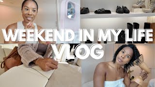 Weekend Vlog (tennis training, rating Halloween decorations, scalp treatment, shopping at the Grove)