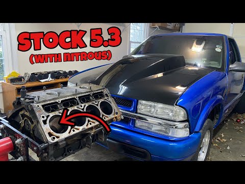Hayfield Garage: Ep. 5: 140k Mile Stock 5.3l LS After MANY Bottles of Nitrous // How Does it Look?