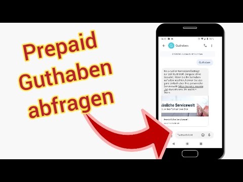 Handy Prepaid Guthaben abfragen bei Maxxim  ✅ Anleitung