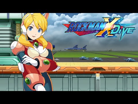 Megaman X Dive Alia Gameplay - Airport