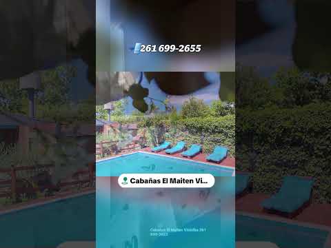 Cabañas El Maiten Vistalba Lujan de Cuyo 📲 261 699-2655 Mendoza