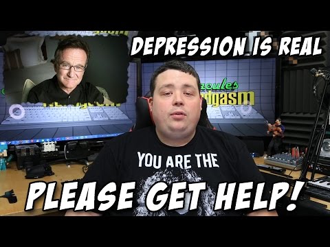 Robin Williams R.I.P & Depression is Real, Get Help! : BarnaVlog 31 - @Barnacules