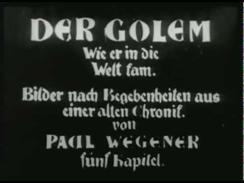 Der Golem: How He Came Into the World (1920) - Paul Wegener