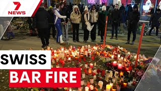 Swiss New Year's Eve fire kills 40 | 7NEWS