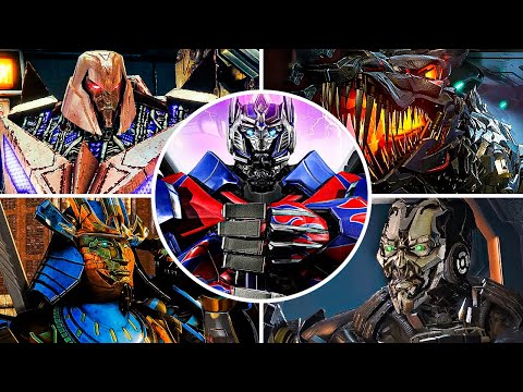 Transformers Rise of the Dark Spark - All Bosses & Ending | 4K 60FPS