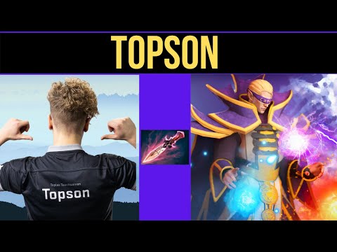 OG.TOPSON INVOKER ONLY WITCH BLADE ITEM? - DOTA2 7.29 GAMEPLAY