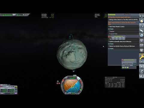 KSP Breaking Ground E04 - Minmus Orbit and Lander Design