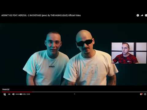 ADDIKT102 FEAT. HERZOG - 2 IN EKSTASE - Live Reaction