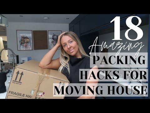 18 AMAZING MOVING HOUSE PACKING HACKS | HOME SIDE OF STYLE