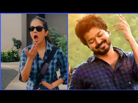 Malavika Mohanan turns into JD for wishing Thalapathy  Vijay on 47th Birthday