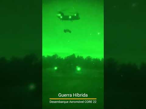NOSSO EXÉRCITO | OPERAÇÃO DESEMBARQUE AEROMÓVEL | CORE 22 USANDO OS CHINOOK | #shorts #exercito