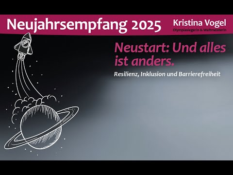 Neujahrsempfang 2025 mit Kristina Vogel im Dorint Am Goethepark