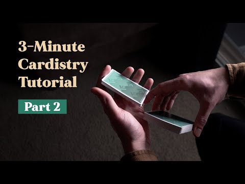 Beginner Cardistry / 3-Minute Tutorial - Part 2