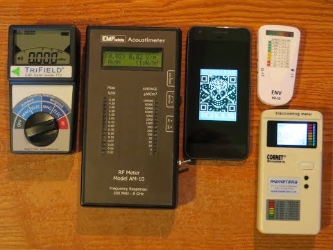 EMF EMR Electrosmog Analysis Episode 2 - Meter comparison