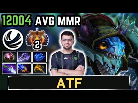 🔥 ATF SLARK Offlane Gameplay 7.36c 🔥 ATF Perspective - Full Match Dota 2