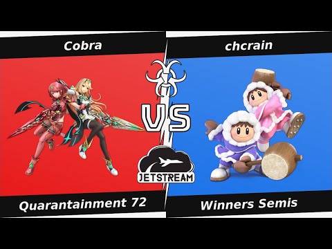 Quarantainment 72 Winners Semis - Cobra (Pyra) Vs chcrain (Ice Climbers) - SSBU