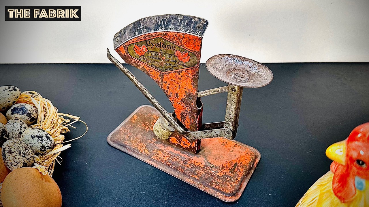 1920 Egg Size Measuring Scale 🐔 Restoration