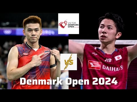 Kunlavut Vitidsarn vs Koki Watanabe in an intense Round of 16 match at VICTOR Denmark Open 2024!