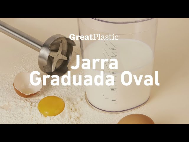Vídeo relacionado con Hünersdorff Jarra graduada 5.000 ml, PP, 2 escalas Asa abierta, transparente y apilable (939500)