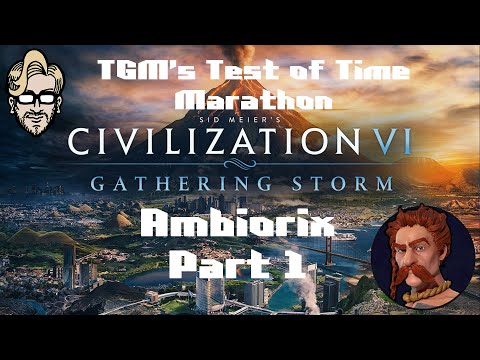 Let's Play Civilization 6: Gathering Storm - Ambiorix part 1