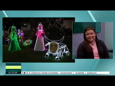 Pesebre costumbrista más grande del mundo. Ubicado en Venecia, Antioquia.