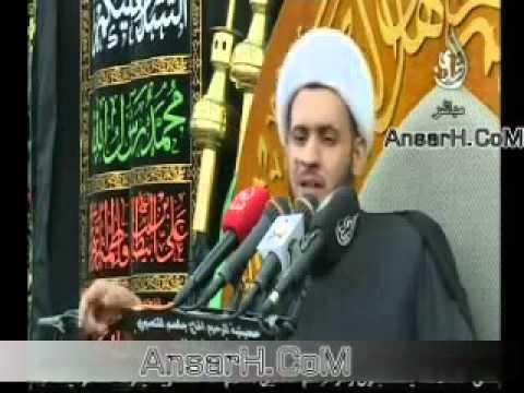 ⁣الشيخ سلام العسكري ليلة 9 محرم 1437 هـ حسينية المنصوري البصرة   YouTube