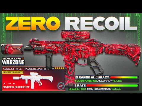 I Built the BEST *NO RECOIL* AR META LOADOUT in BO7 WARZONE! (Best Peacekeeper MK1 Class Setup)
