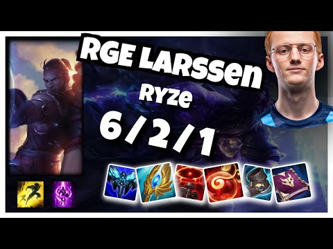 Larssen Ryze vs Zoe Mid 11.5 Challenger Gameplay S11 (6/2/1) - EU