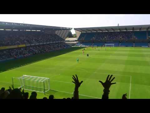 Millwall vs cafc 30/07/11 millwall goal 1