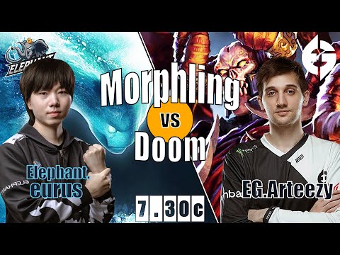 Morphling Safelane | Elephant.eurus | CHINA VS AMERICA EPIC CARRY BATTLE | 7.30c Gameplay Highlights