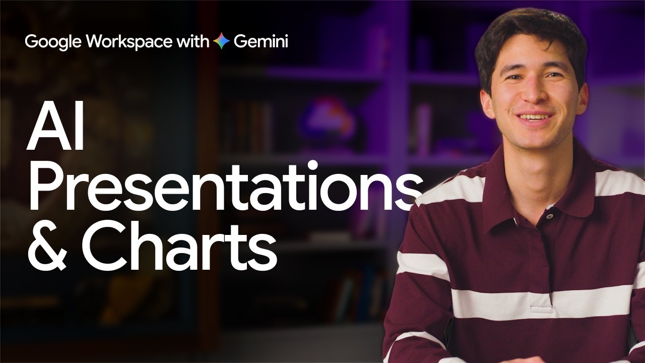 How to Make AI Presentations & Charts with Gemini, Slides & Sheets | Gemini at Work - Lesson 3