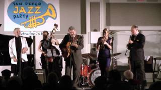 "BACK IN YOUR OWN BACKYARD": BECKY KILGORE, BRIA SKONBERG, ANTTI SARPILA (San Diego Jazz Party 2014)