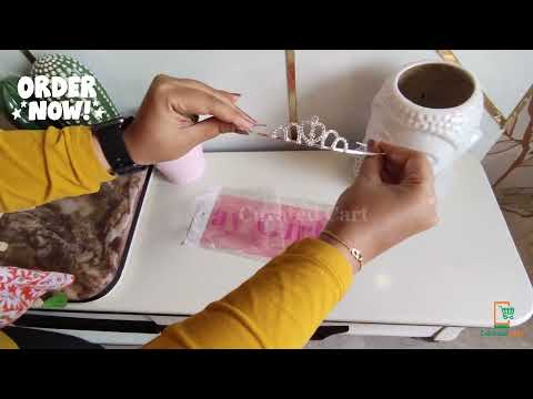 Silver metal women tiara sliver crown - pack of 1, size: 10 ...