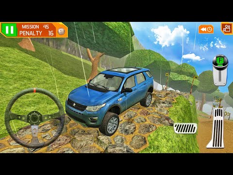 Land Range Rover SUV Extreme Driving - 4x4 Offroad Stunt Track Mission - Android Gameplay