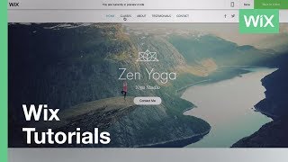 Website - WiX - Adding an Anchor