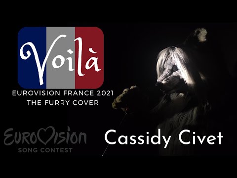 Voilà - Barbara Pravi (Furry Cover of Eurovision France 2021 by Cassidy Civet)
