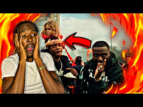 AMERICAN REACTS TO UK RAP X FRENCH RAP | Headie One x Koba LaD - Link In The Ends (Official Video)