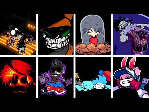 The Best Halloween Game Over Screens FNF - Friday Night Funkin'