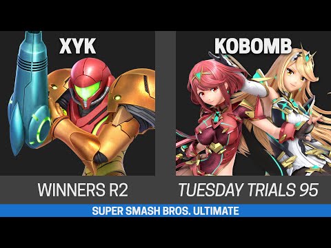 Tuesday Trials 95 SSBU Winners R2 - XYK (Samus) vs Kobomb (Pyra/Mythra)