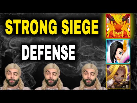 TESARION In Defense Is Something Else - Summoners War Siege Stream