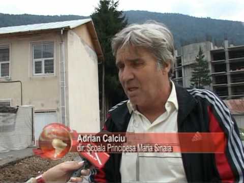 Lucrari la baza sportiva din Sinaia