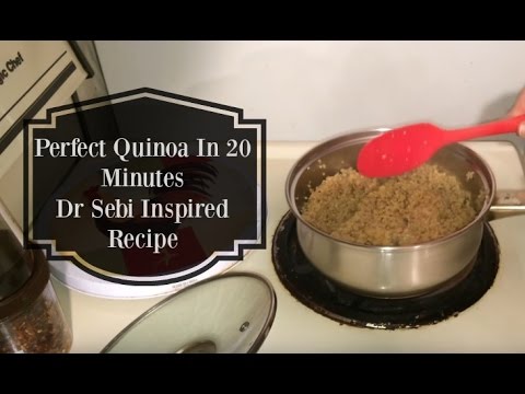 PERFECT QUINOA IN 20 MINUTES ALKALINE ELECTRIC | THE ELECTRIC CUPBOARD Video