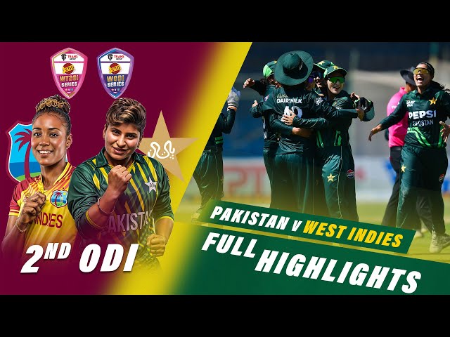 Full Highlights | Pakistan Women vs West Indies Women | 2nd ODI 2024 | PCB | M2F2U