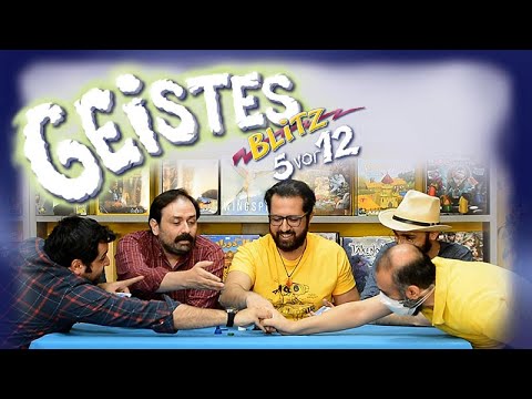 آموزش بازی  حمله ارواح 5 دقیقه به 12 (Geistes Blitz 5vor 12)