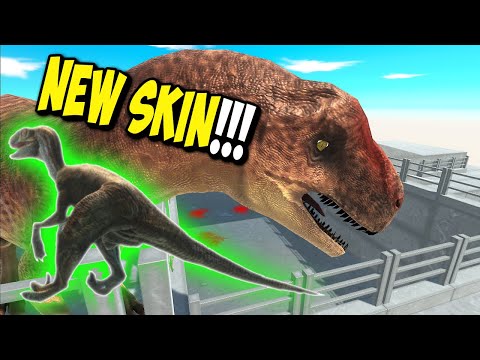 Quick Look! New Allosaurus & Velociraptor - Animal Revolt Battle Simulator
