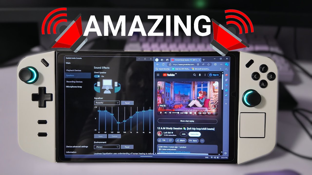 IMPROVE your LEGION GO Speakers in a few seconds!!