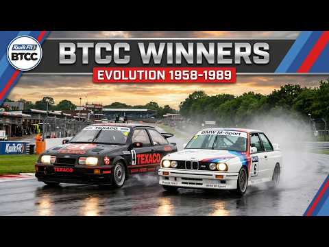 BTCC Evolution: Every Champion & Winning Car (1958–1989)